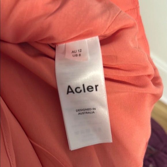 Acler Red Checkered Mini Dress - Picture 6 of 7